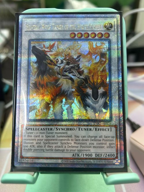 INFO-AE038 SILVERA WOLF TAMER OF THE WHITE FOREST 白之森的魔狼 希爾薇亞
